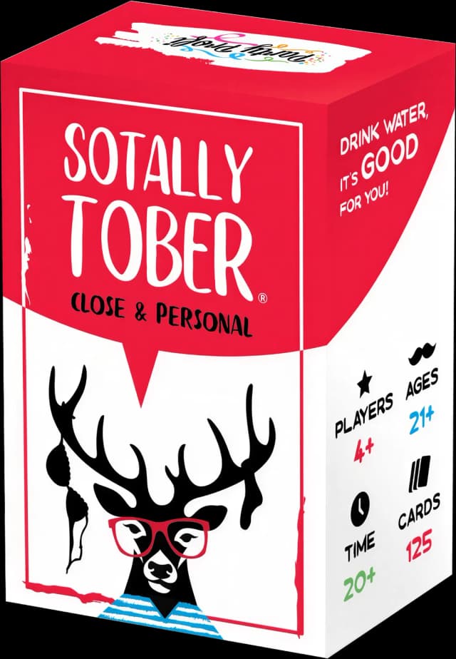 Sotally Tober: Close & Personal board game box
